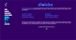 Desktop Screenshot of diolube.com